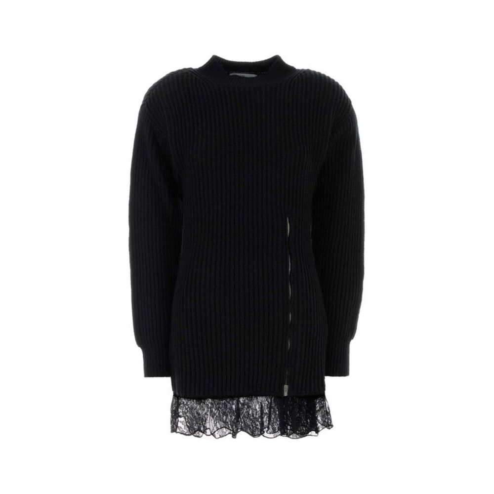 Giuseppe Di Morabito Women Black Wool Sweater Dress